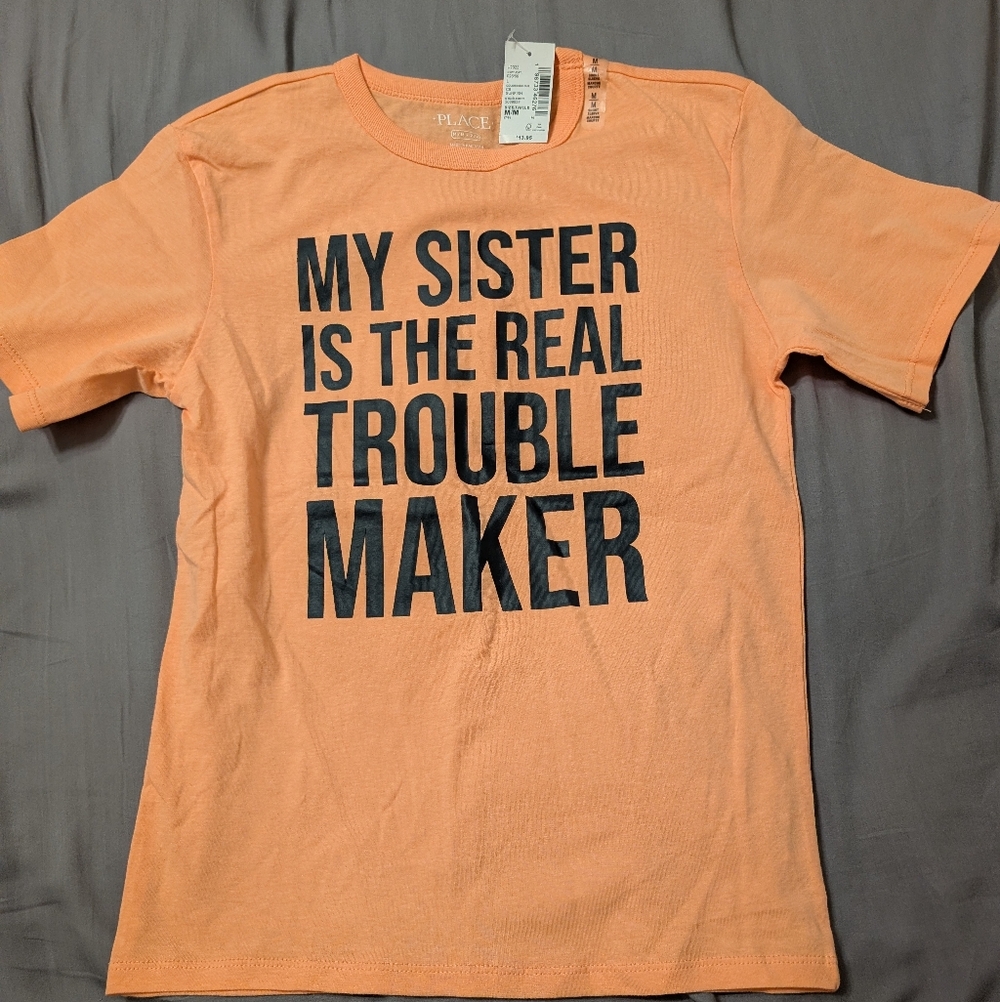 3 For $15 Bundle - BNWT Orange Short-sleeve, size M (7/8)